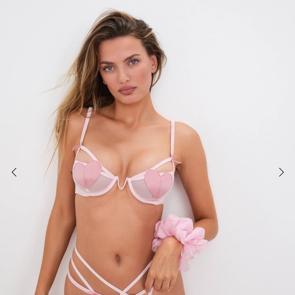 For Love and Lemons Heart Underwire Bra - Picture 2 of 16